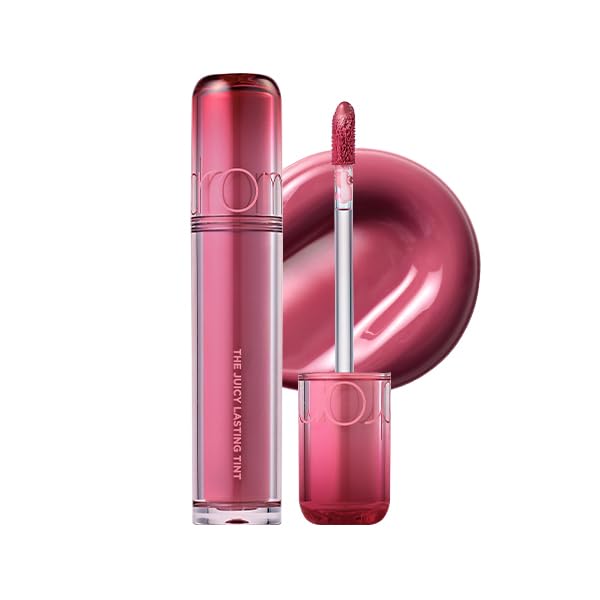 rom&nd THE JUICY LASTING TINT #15 Bare Fig – Plumping, Hydrating Lip Gloss