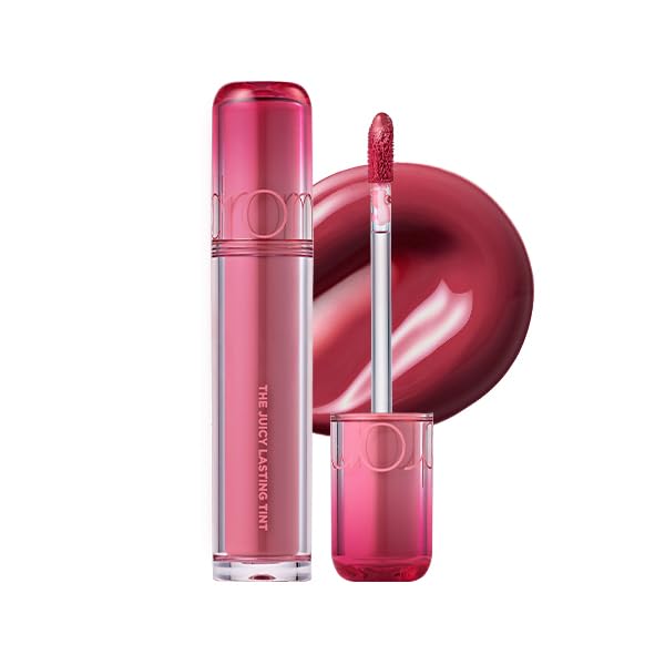 rom&nd THE JUICY LASTING TINT 04 FIG FIG | Rosy Plum Lip Stain Gloss