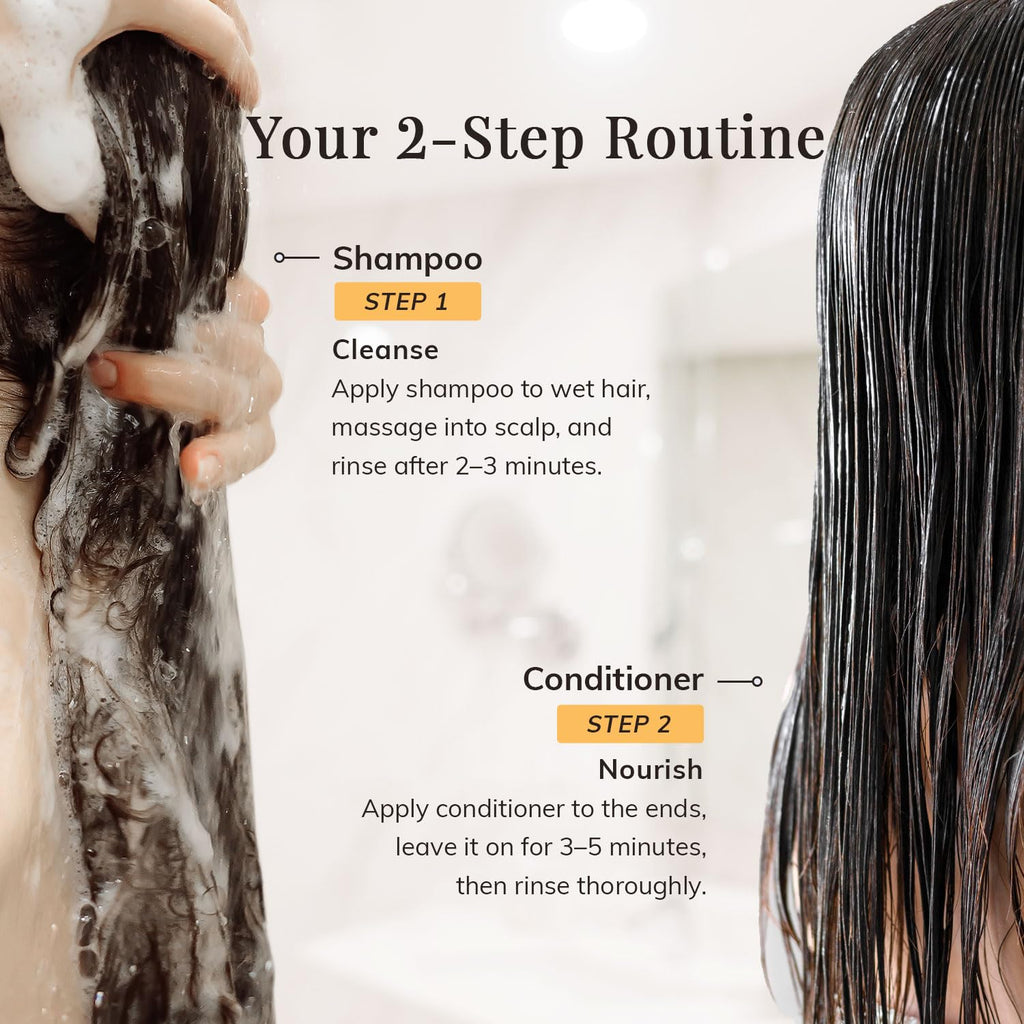RootStim Hair Growth Shampoo & Conditioner Set – Rosemary & Biotin for Thicker-Looking Hair (Sulfate-Free)