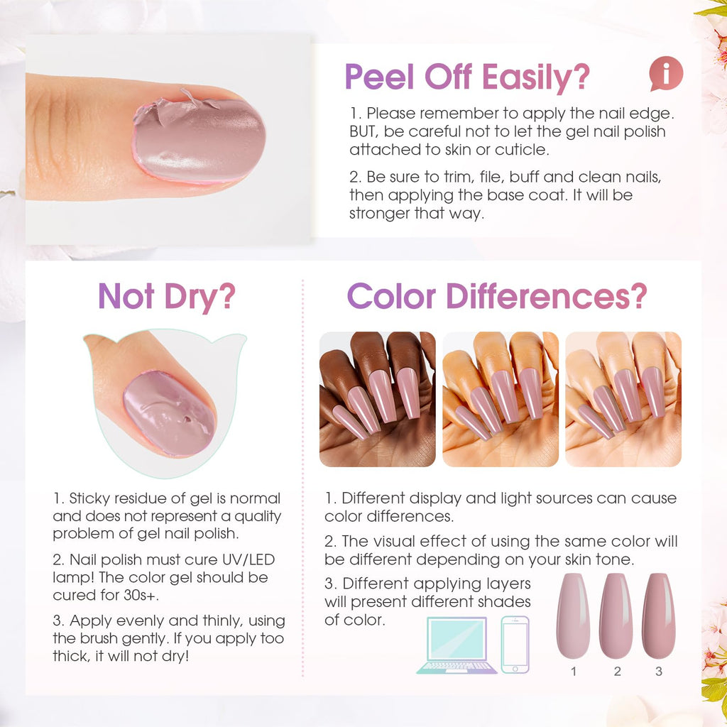 ROSALIND Cat Eye Gel Nail Polish Set with Magnet — 8 Colors, Glitter & Holographic Finish