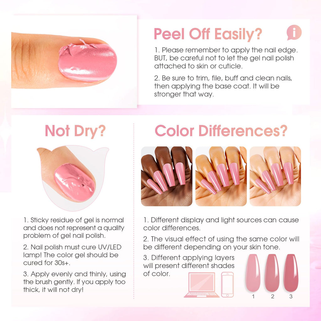 ROSALIND 30pcs Jelly Cat Eye Pearl Gel Polish Set – 26 Colors + Magnet