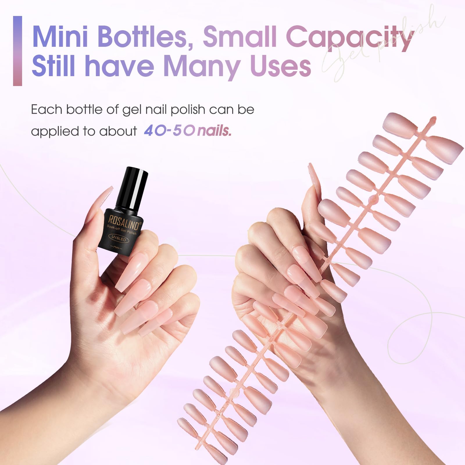 ROSALIND 12-Color Thermal Gel Nail Polish Set – Mood-Changing UV Gel Polish