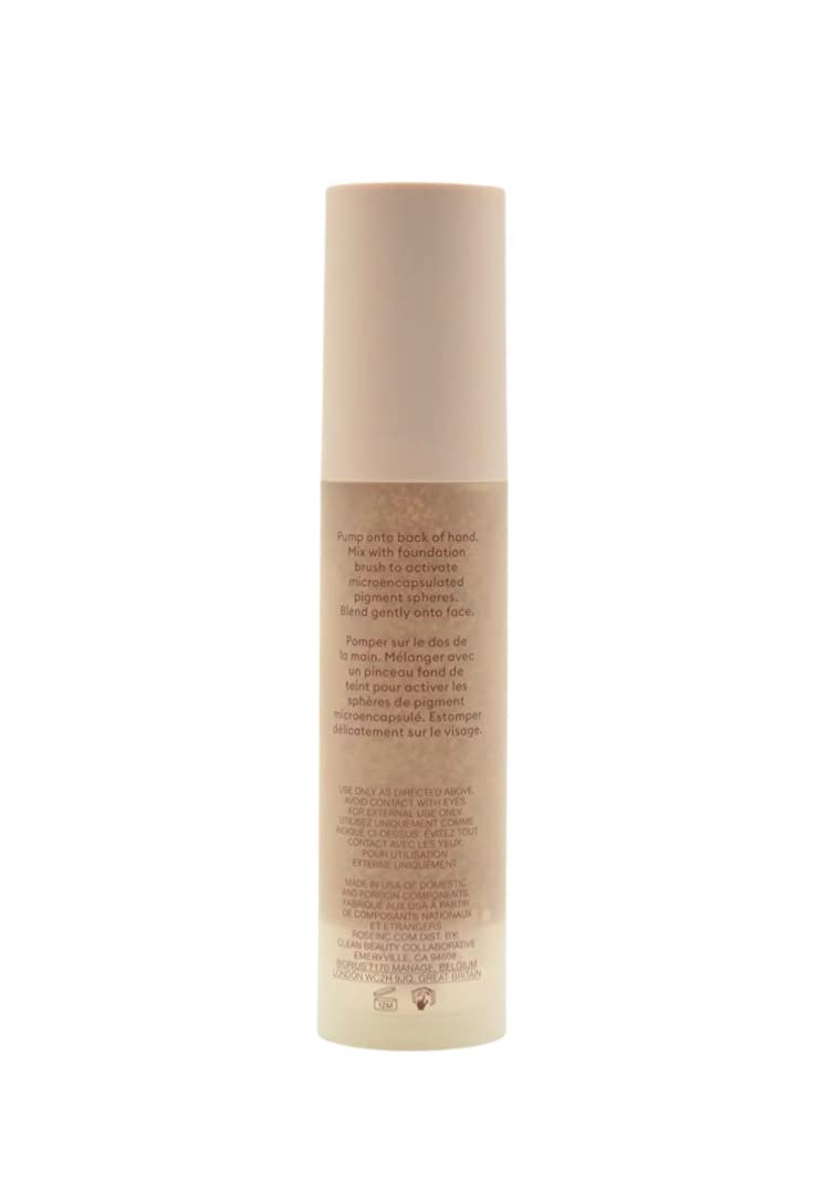 ROSE INC Skin Enhance Non-Comedogenic Skin Tint Serum Foundation 30 | Breathable, Luminous Coverage