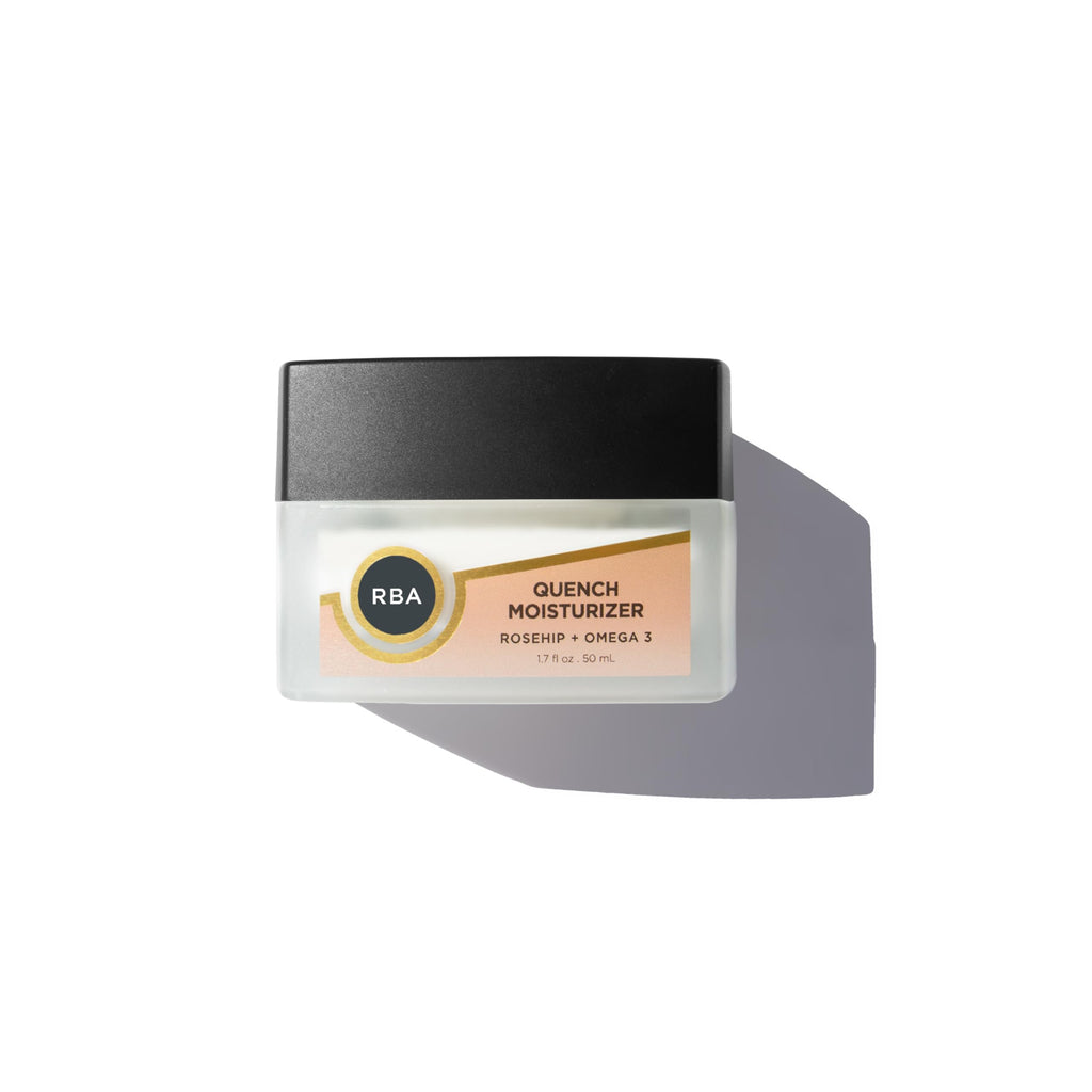 Round Barn Apothecary Quench Vegan Daily Face Moisturizer – Aloe Vera, Jojoba, Evening Primrose Oil – 1.7 oz