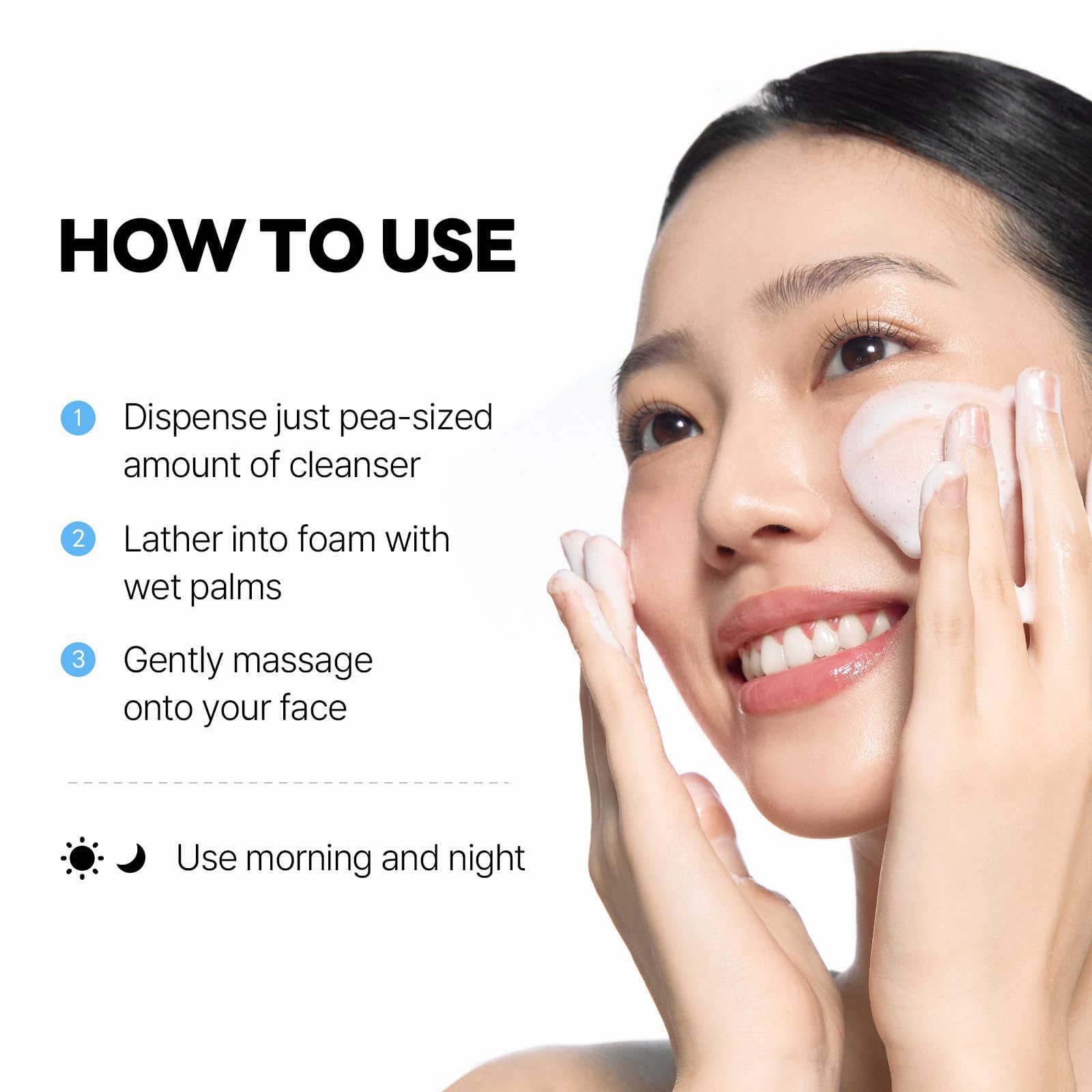 ROUND LAB 1025 Dokdo Cleanser – Low pH Hydrating Facial Cleanser for Sensitive Skin (10.14 oz)