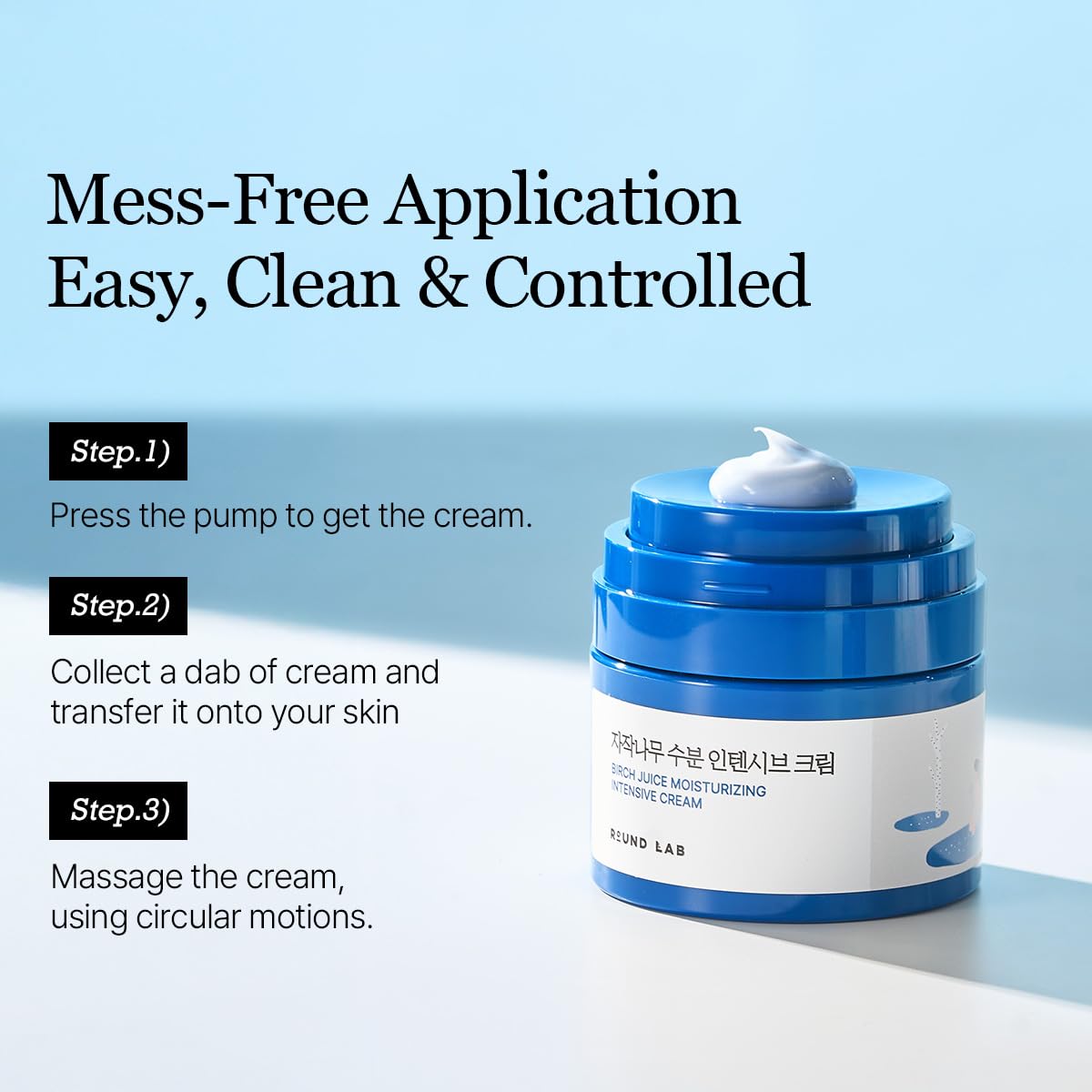 ROUND LAB Birch Juice Moisturizing Intensive Cream – Deep Hydration with Birch Sap & Hyaluronic Acid