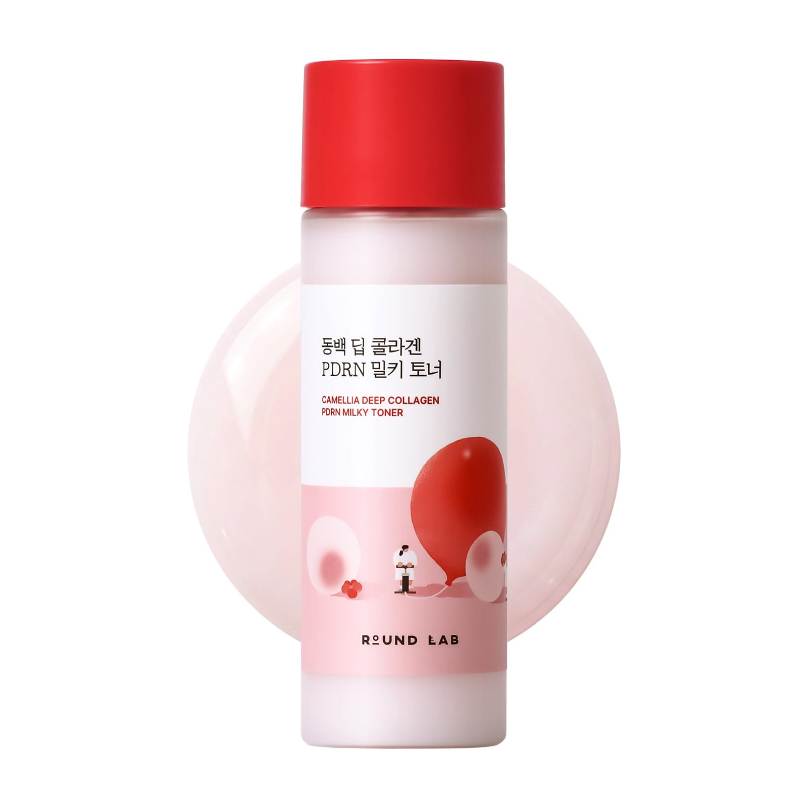 ROUND LAB Camellia Collagen PDRN Milky Toner – Hydrating Glass Skin Toner