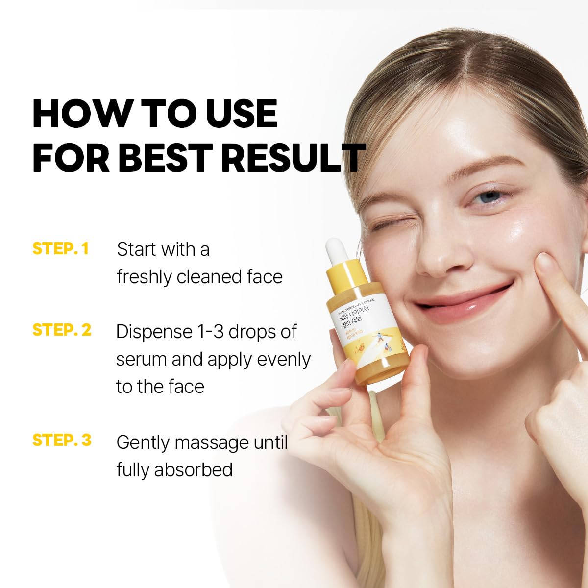 ROUND LAB Vita Niacinamide Dark Spot Serum — Radiance & Even Tone (1.01 fl oz)