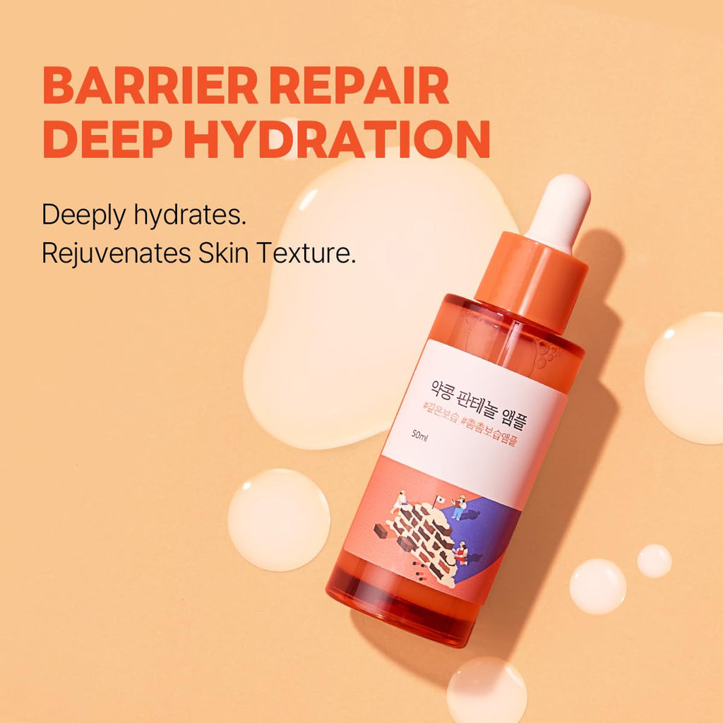 ROUND LAB Soybean Panthenol Ampoule 1.69 fl oz — Deep Hydration & Barrier Support