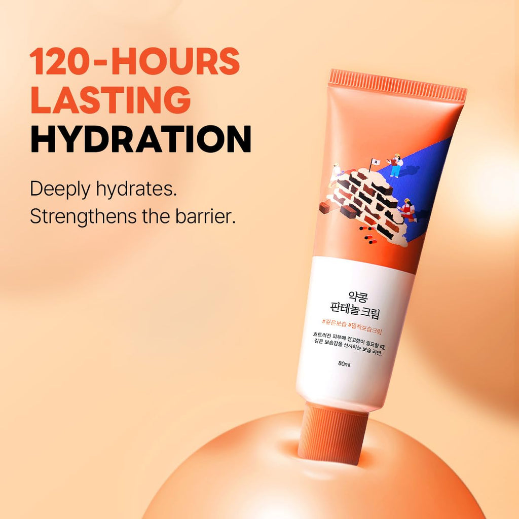 ROUND LAB Soybean Panthenol Cream — 120-Hour Hydration & Barrier Repair