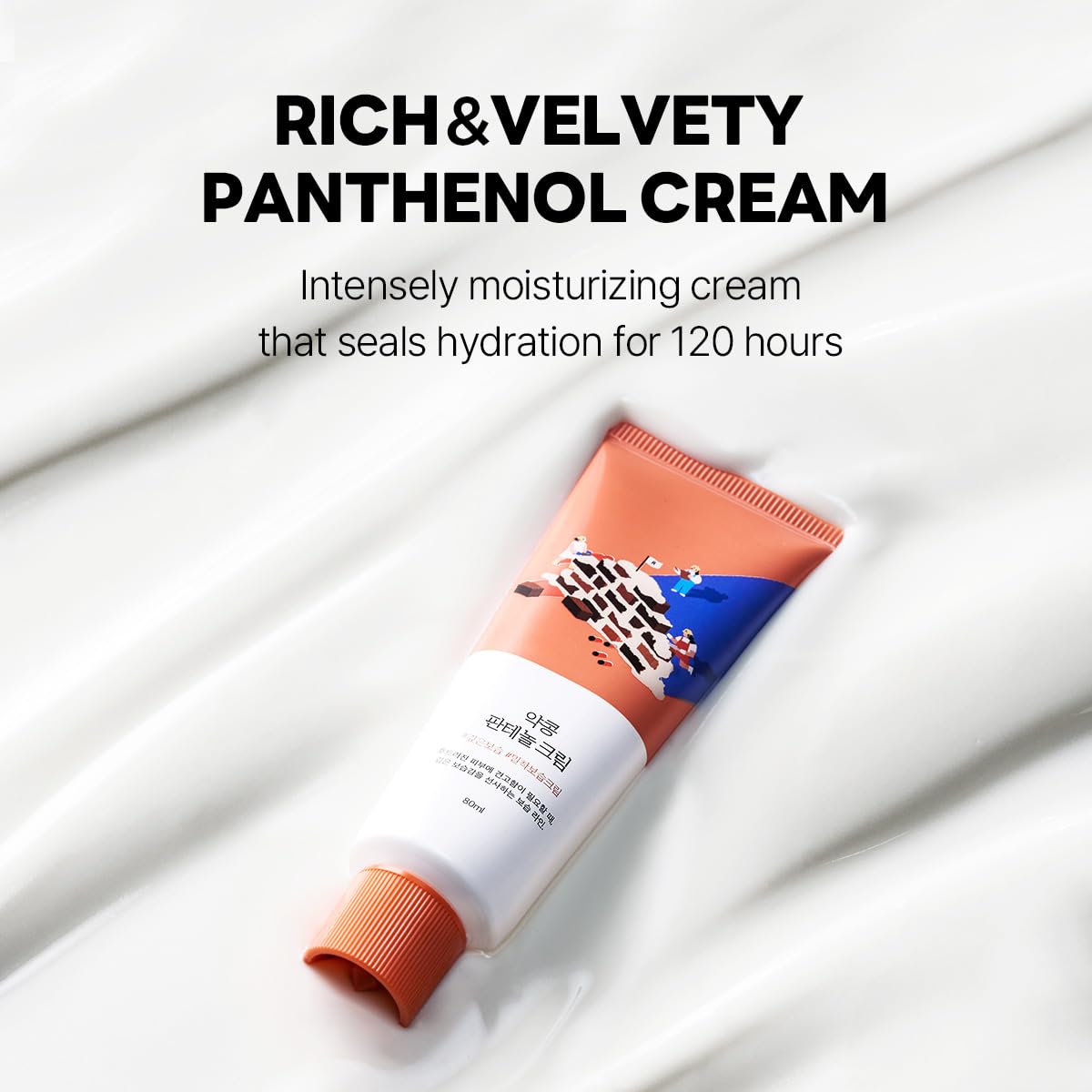 ROUND LAB Soybean Panthenol Cream — 120-Hour Hydration & Barrier Repair