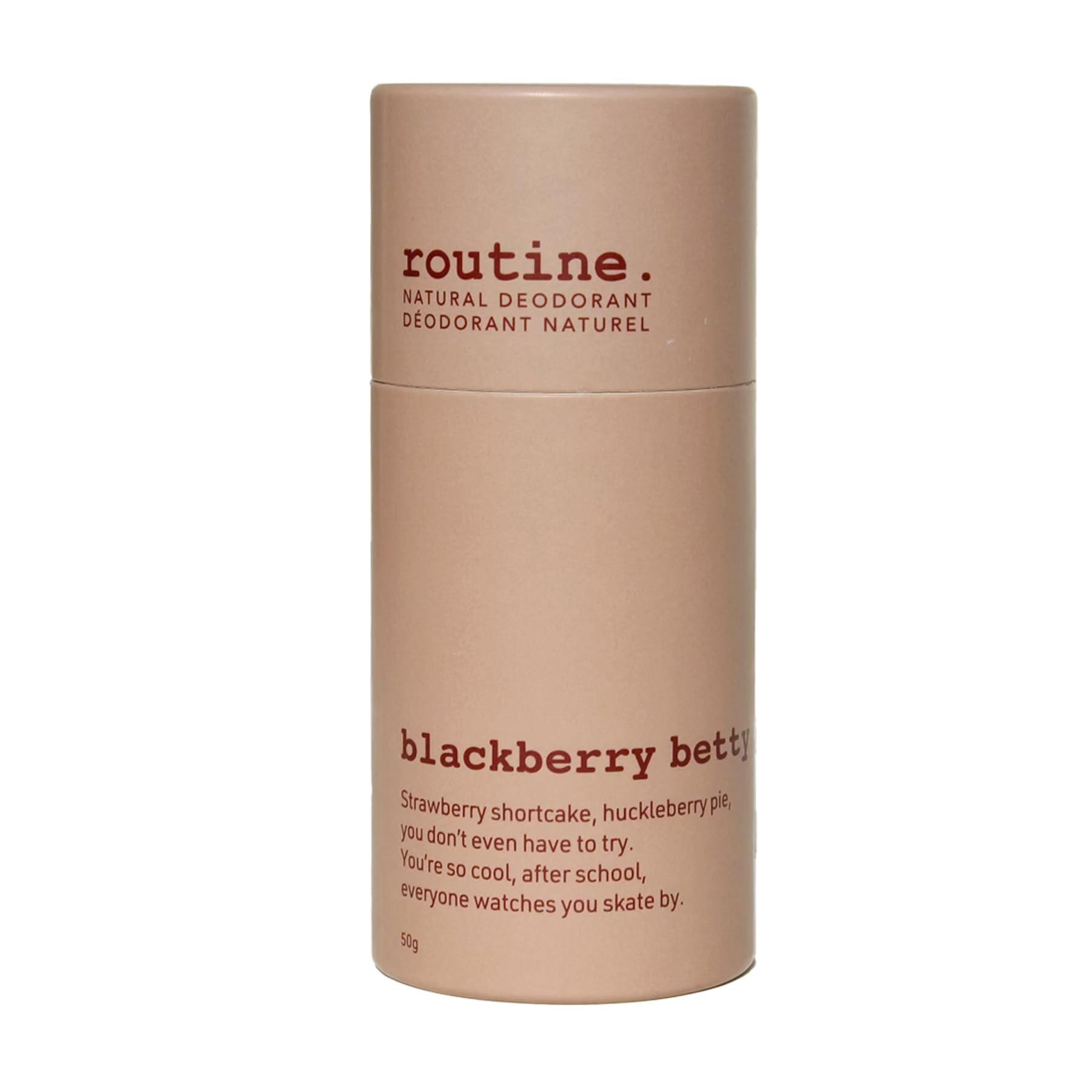 Routine Blackberry Betty Deo Stick – Aluminum-Free Natural Deodorant for Women & Men | 1.7 fl oz