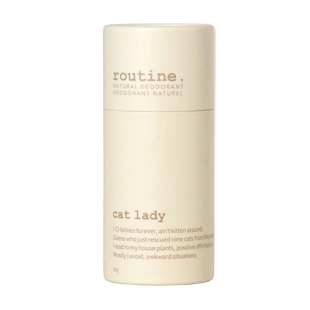 Routine Cat Lady Deo Stick – Aluminum-Free Natural Deodorant for Women & Men | 1.7 fl oz