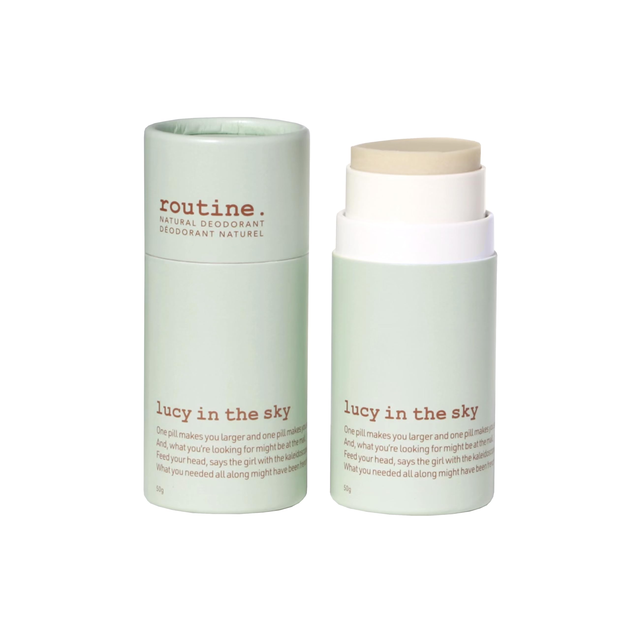 Routine Lucy in the Sky Deo Stick – Aluminum-Free Natural Deodorant for Women & Men | 1.7 fl oz