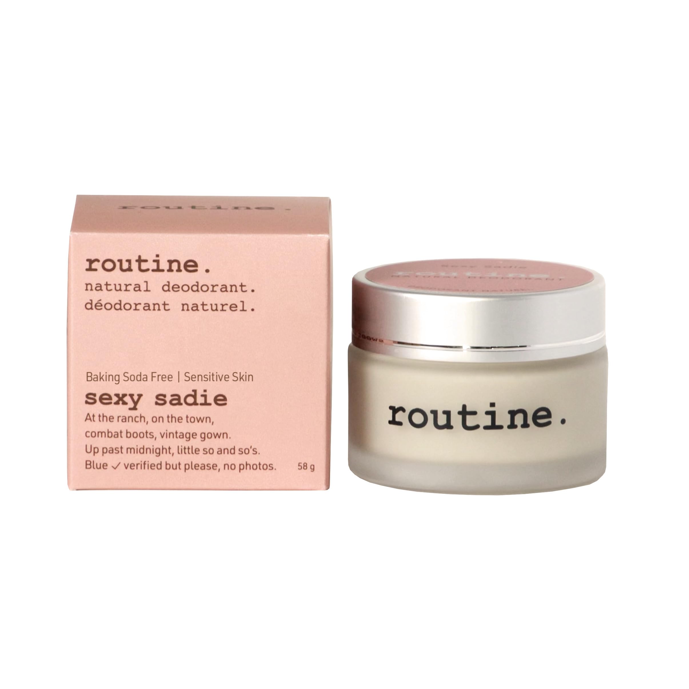 Routine Natural Aluminum-Free Deodorant for Women & Men | Ylang Ylang, Orange & Vanilla