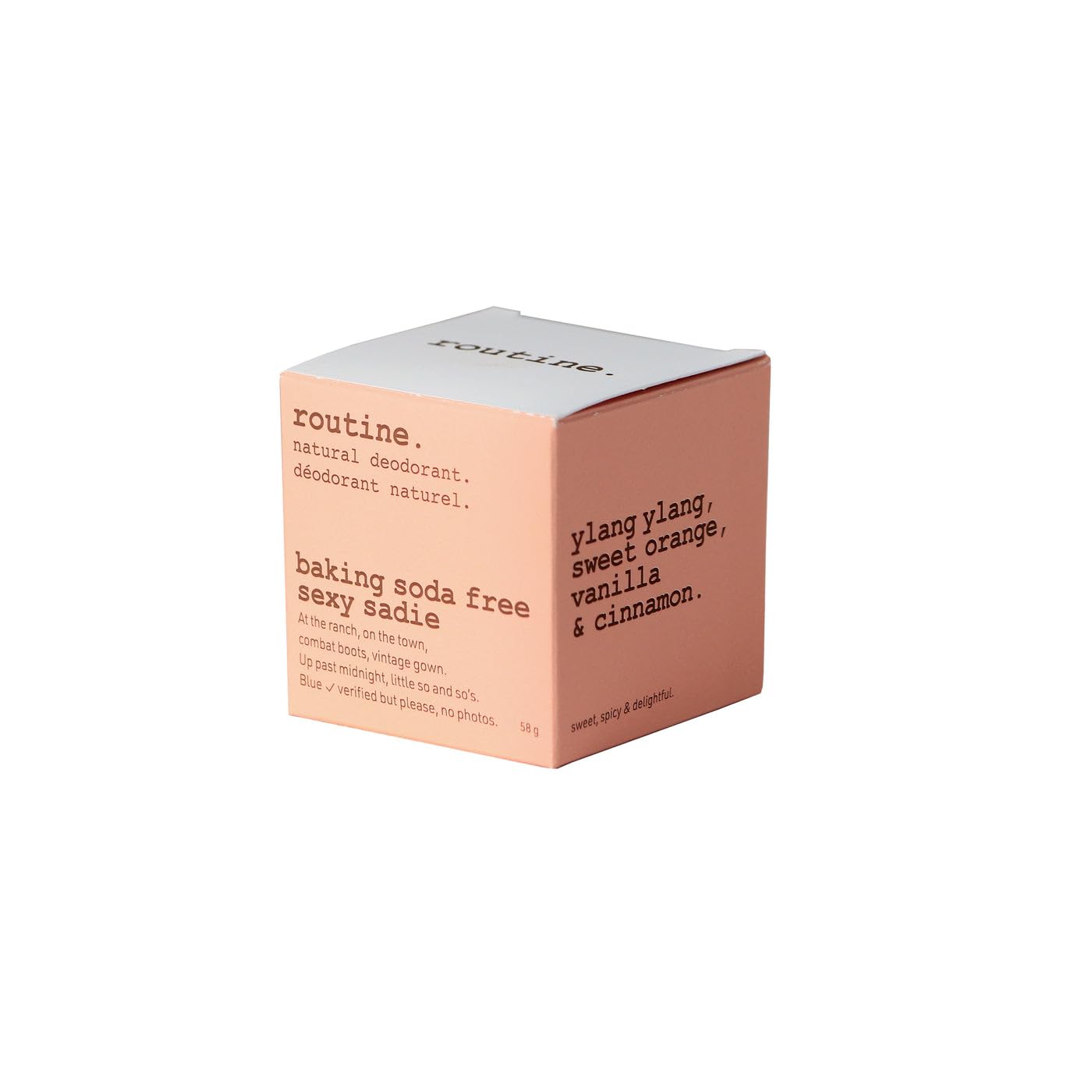 Routine Natural Aluminum-Free Deodorant for Women & Men | Ylang Ylang, Orange & Vanilla