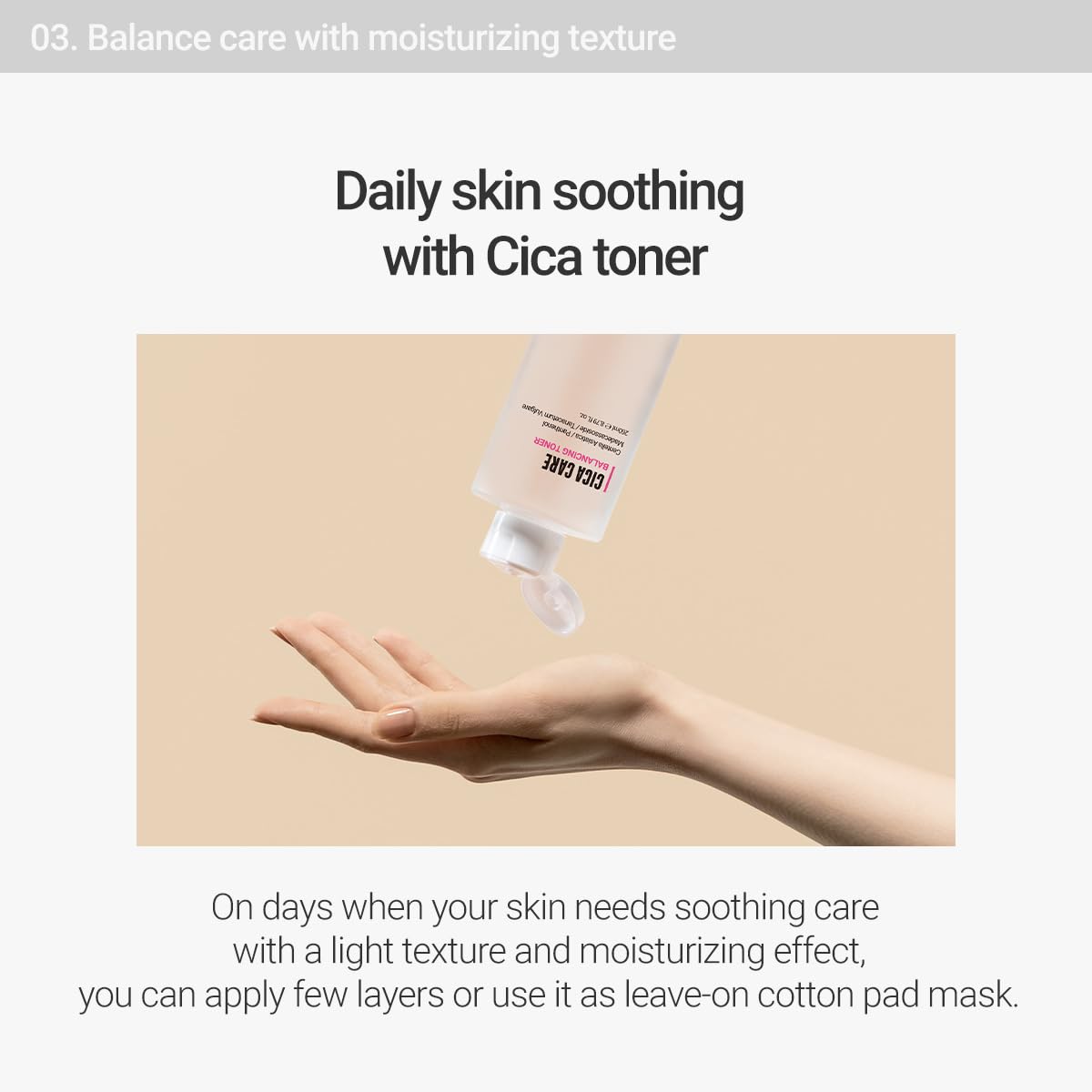 ROVECTIN CICA Care Purifying Toner – Soothing Toner for Sensitive Skin (8.8 fl oz)