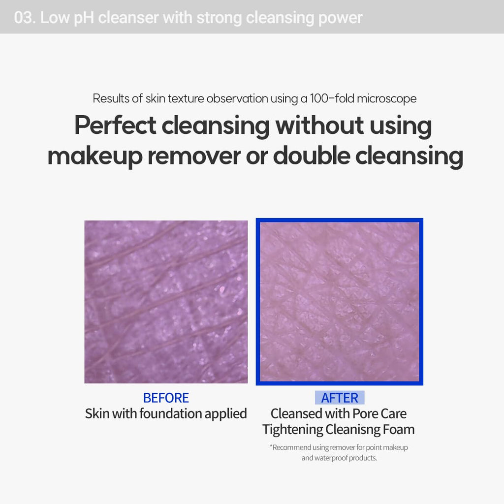ROVECTIN Pore Tightening Cleansing Foam with Green Papaya & Charcoal