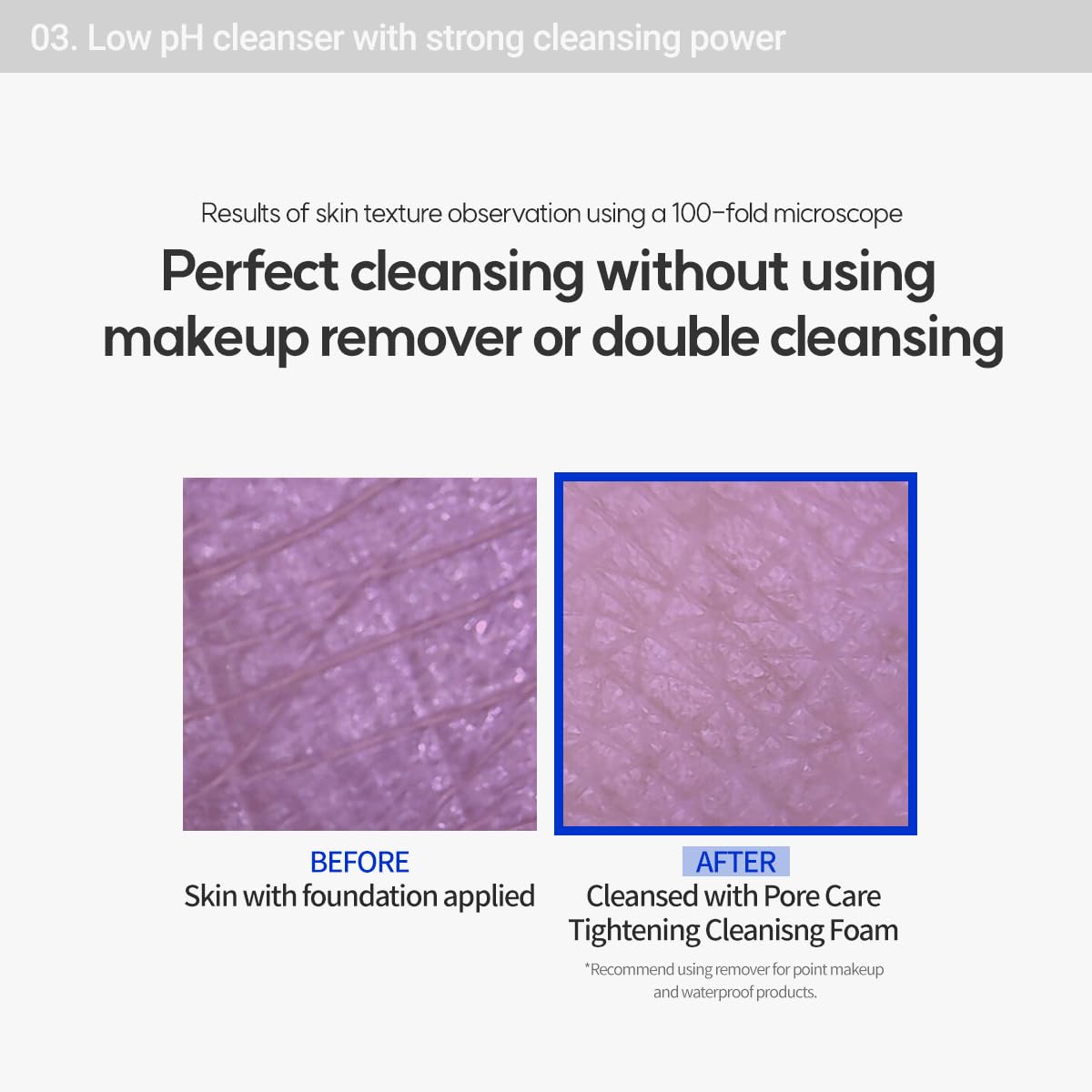 ROVECTIN Pore Tightening Cleansing Foam with Green Papaya & Charcoal