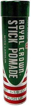Royal Crown Stick Pomade Jet Black – Pack of 3, 1.125 oz Each