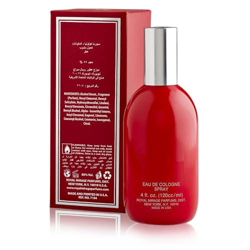 Royal Mirage Sport Eau de Cologne – Fresh Green & Floral, 120ml