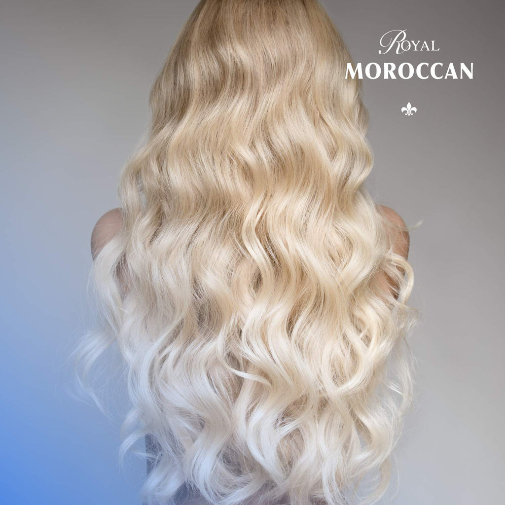 Royal Moroccan BEST SILVER SHAMPOO — Purple Shampoo for Blond & Grey Hair, Argan Oil, Paraben-Free