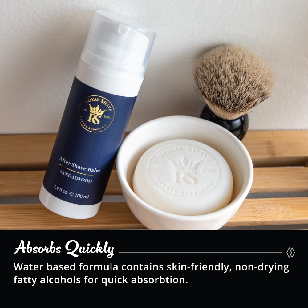 Royal Shave Aftershave Lotion – Soothing, Hydrating Post-Shave Balm (UK Made)