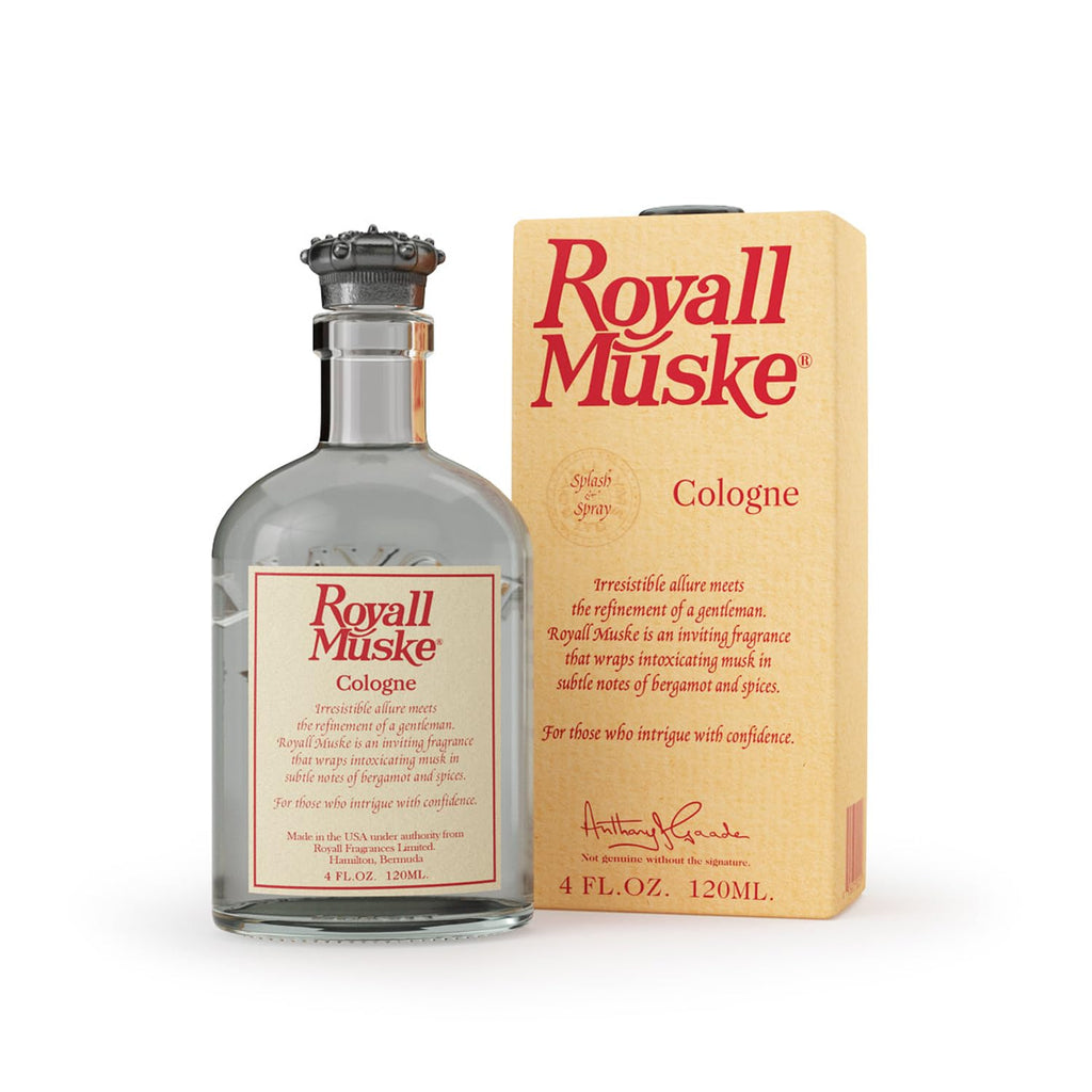 Royall Muske Cologne by ROYALL LYME – Classic Bay Rum Scent for Men, 4oz