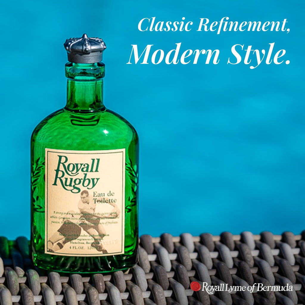 Royall Rugby by Royall Fragrances EDT Spray 4 Oz – New Packaging | ROYALL LYME
