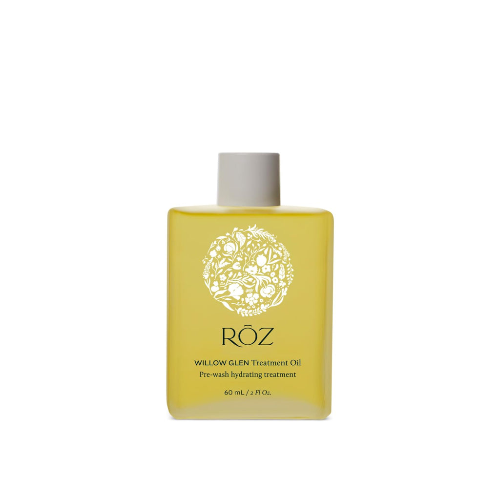 RŌZ Willow Glen Treatment Oil – Multi-Purpose Organic Vegan Nourishing Oil for Hair, Scalp & Body | 2 fl oz / 60 ml