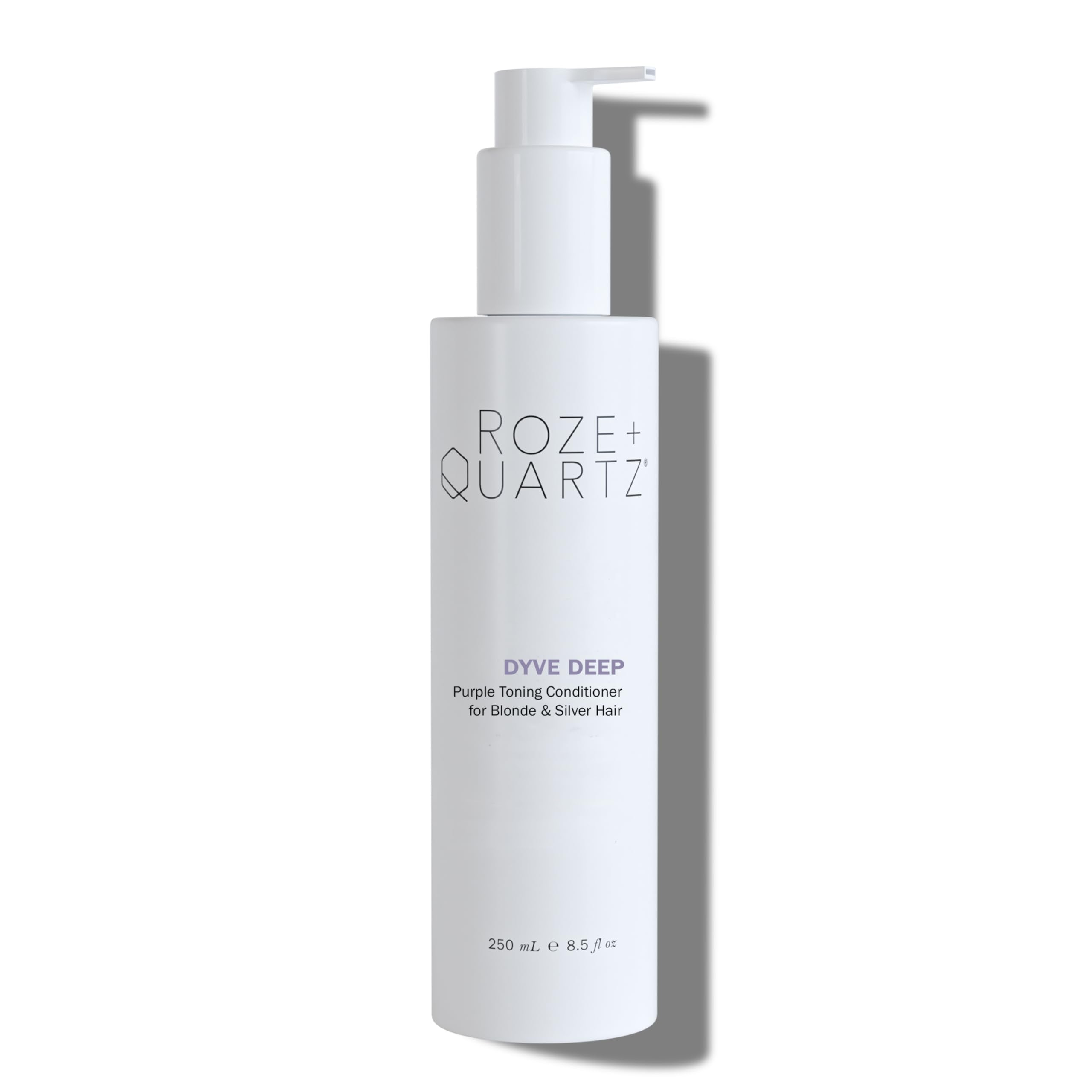 Roze + Quartz Dyve Deep Conditioner – Purple Toner for Blonde & Silver Hair (8.5oz)