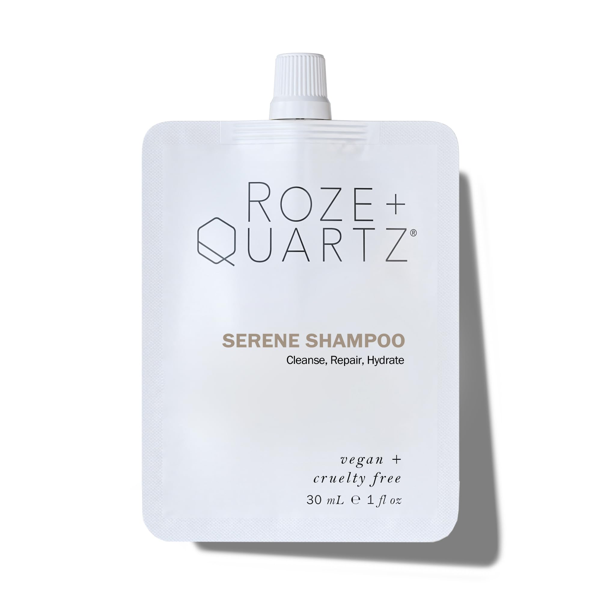 Roze + Quartz Serene Shampoo with Facet Fix Bond Builder (30ml)