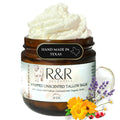 R&R Collective Handmade Tallow Balm (Unscented) – 2 oz, Grass-Fed Beef Tallow