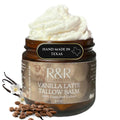 R&R Collective Vanilla Latte Tallow Face Moisturizer – Grass-Fed Beef Tallow Balm with Coffee & Vanilla for Dry & Sensitive Skin