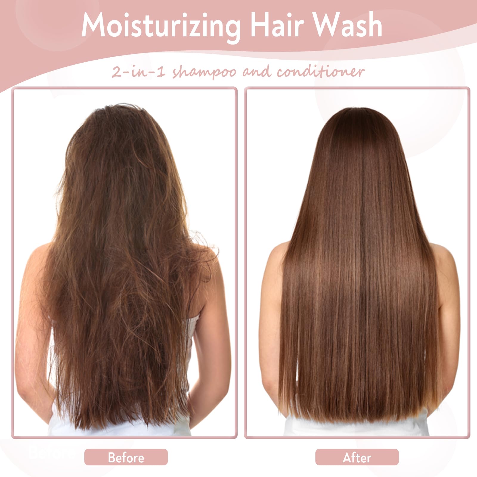 RSQAZQ Travel 2-in-1 Shampoo & Conditioner – 100 Pack, 0.34 oz Each, Bulk Hotel & Travel Toiletries