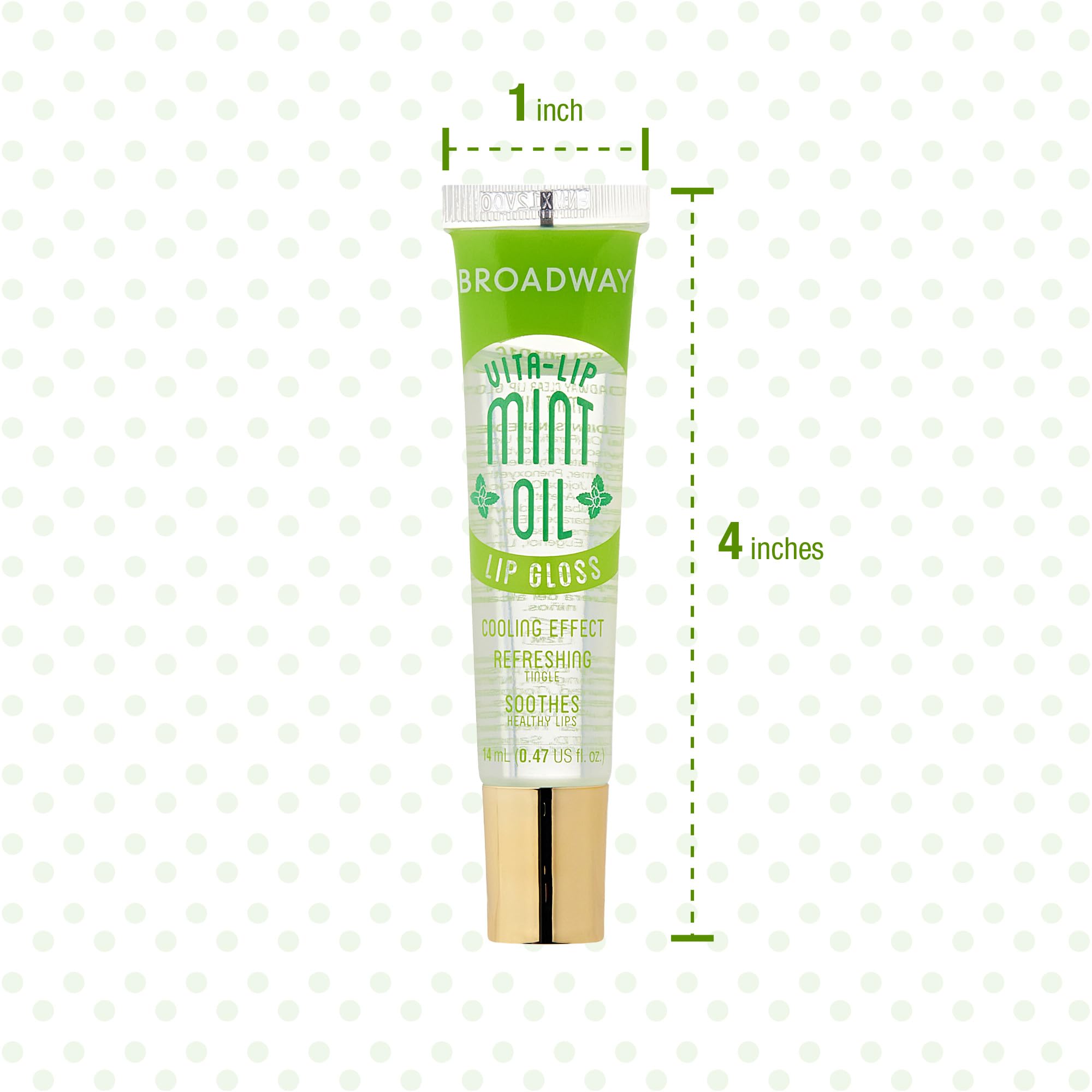 Ruby Kisses Broadway Vita-Lip Gloss Set (11-Pack) Ultra-Hydrating, High-Shine Lip Gloss