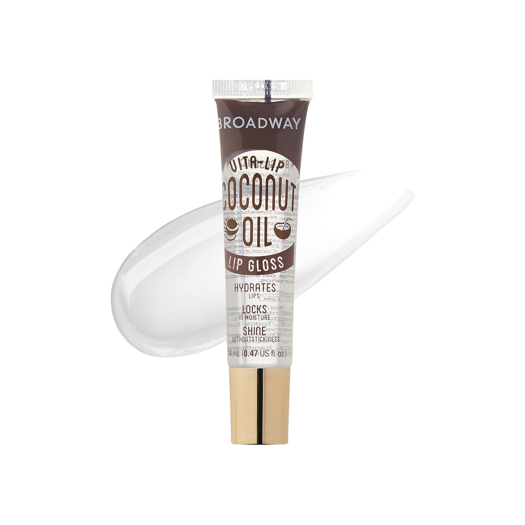 Ruby Kisses Broadway Vita-Lip Clear Lip Gloss – Ultra Hydrating, High Shine, 12-Pack