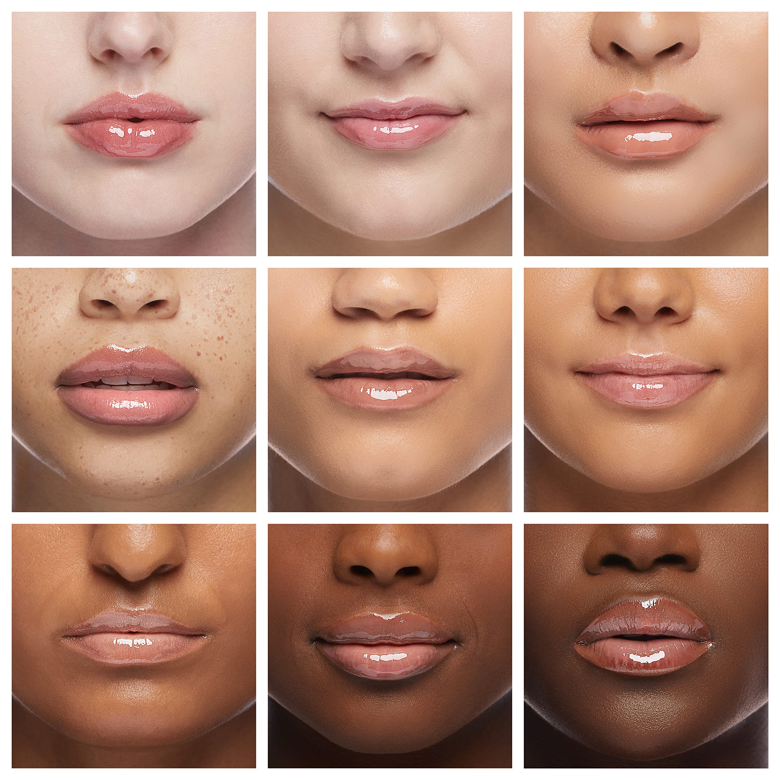 Ruby Kisses Broadway Vita-Lip Clear Lip Gloss (8 Pack) – Ultra-Hydrating, High-Shine, Non-Sticky