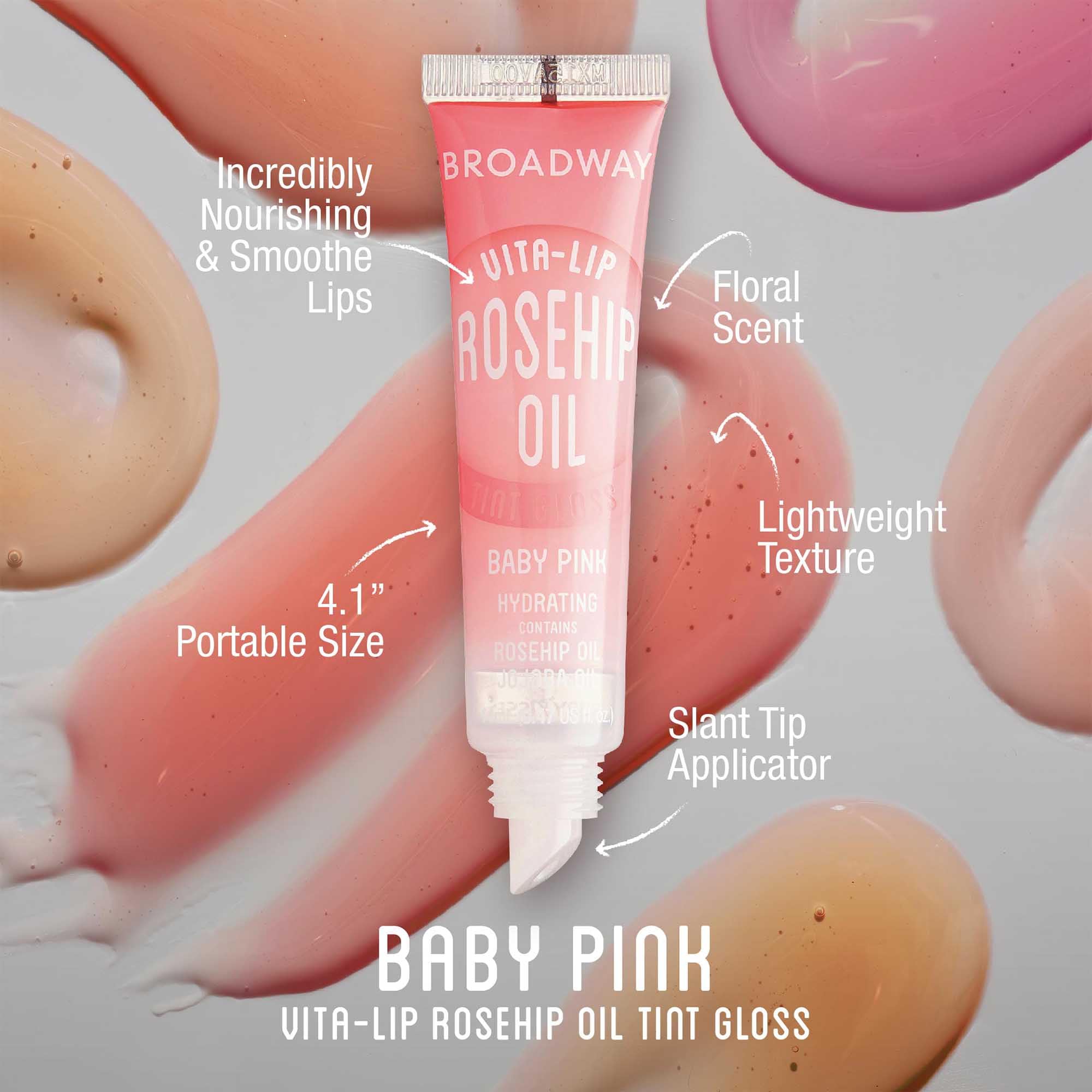 Ruby Kisses Broadway Vita-Lip Gloss Set (11-Pack) Ultra-Hydrating, High-Shine Lip Gloss