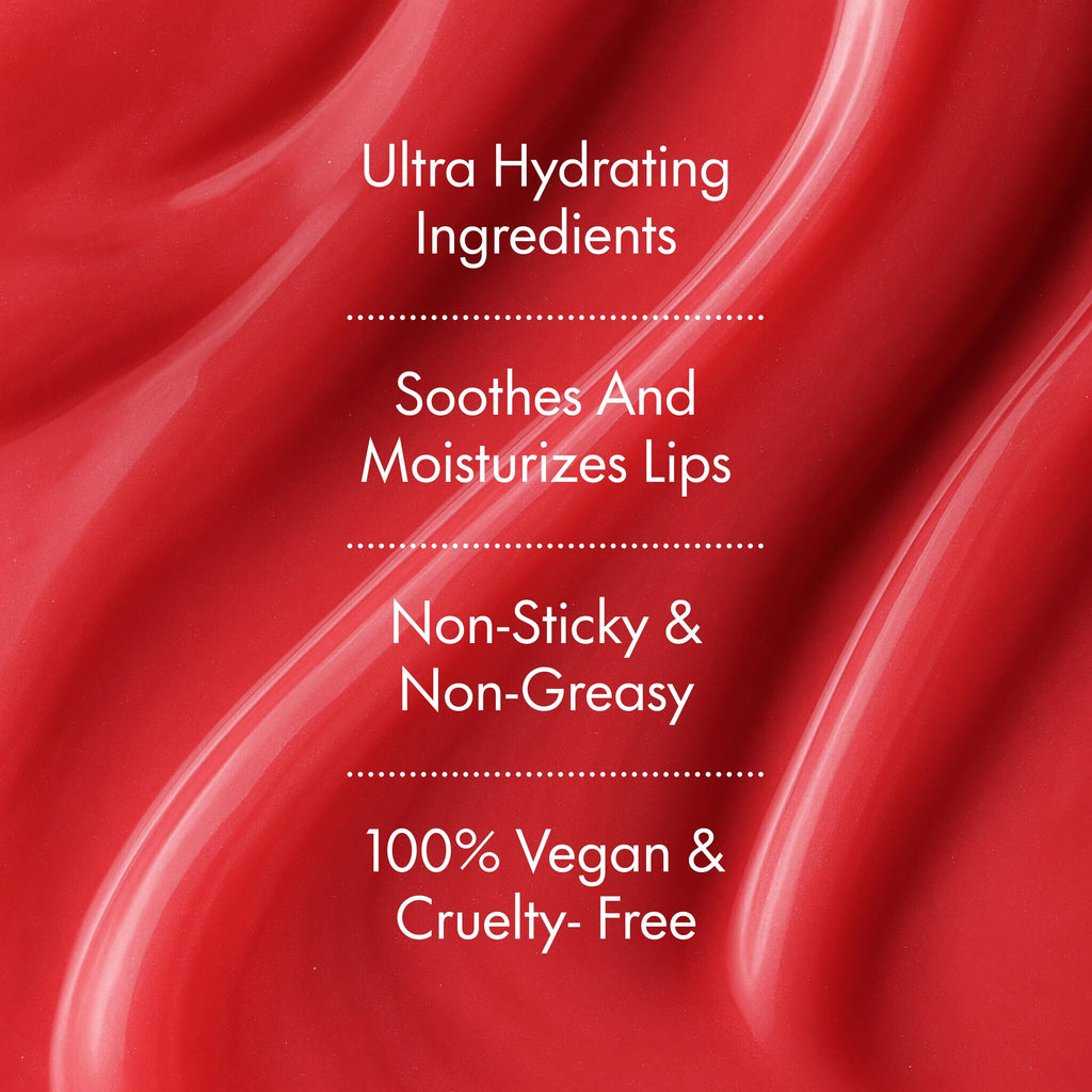 Ruby & Millie Cherry Tinted Lip Balm | Hydrating Glossy Lip Butter (0.5 oz)