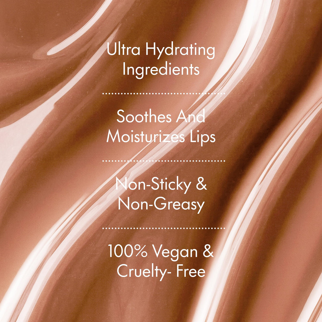Ruby & Millie Ice Coffee Tinted Lip Balm – Hydrating Vegan Lip Butter 0.5oz