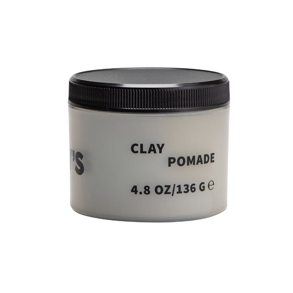 Rudy's Clay Pomade: Strong Hold, Matte Finish | Paraben Free | All Hair Types (4.8 oz)
