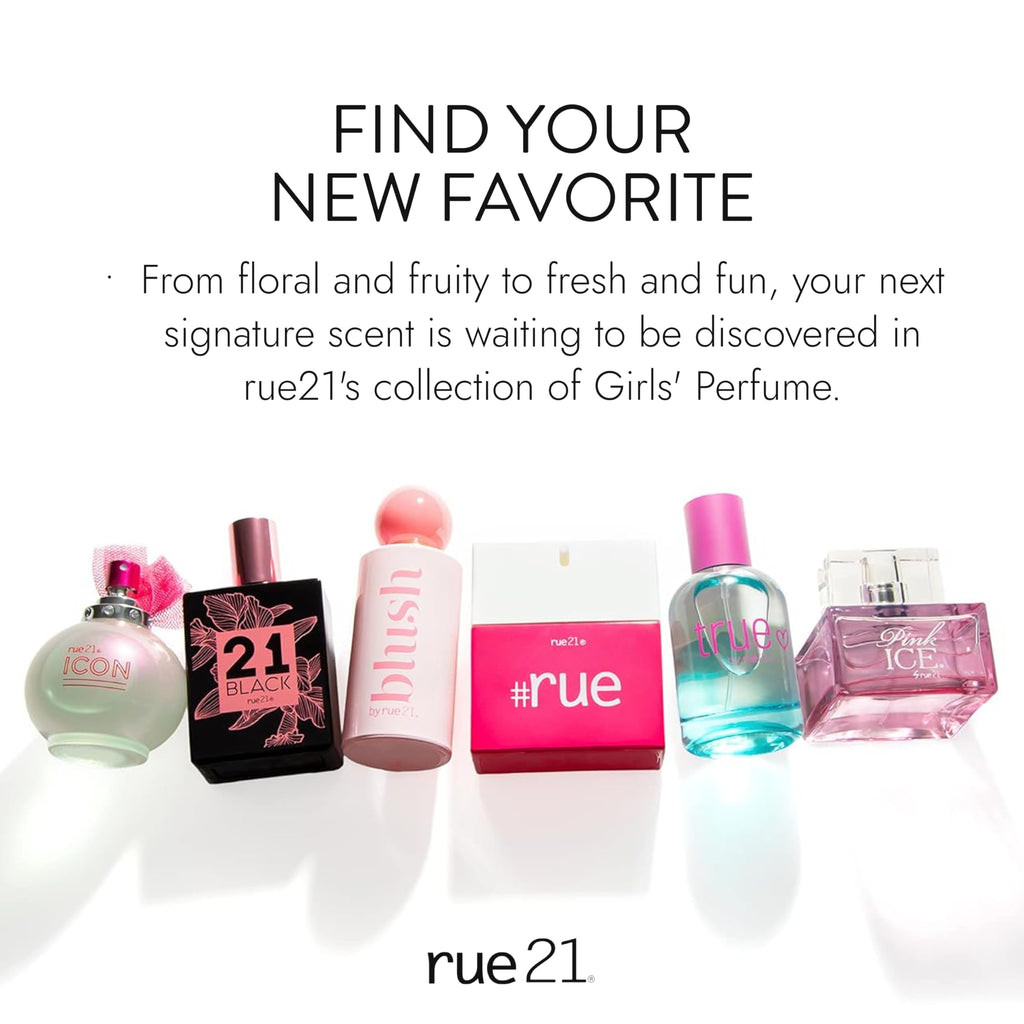 Rue 21 Icon Eau de Parfum – Flirty Fruity Floral Women’s Perfume, 1.7 oz