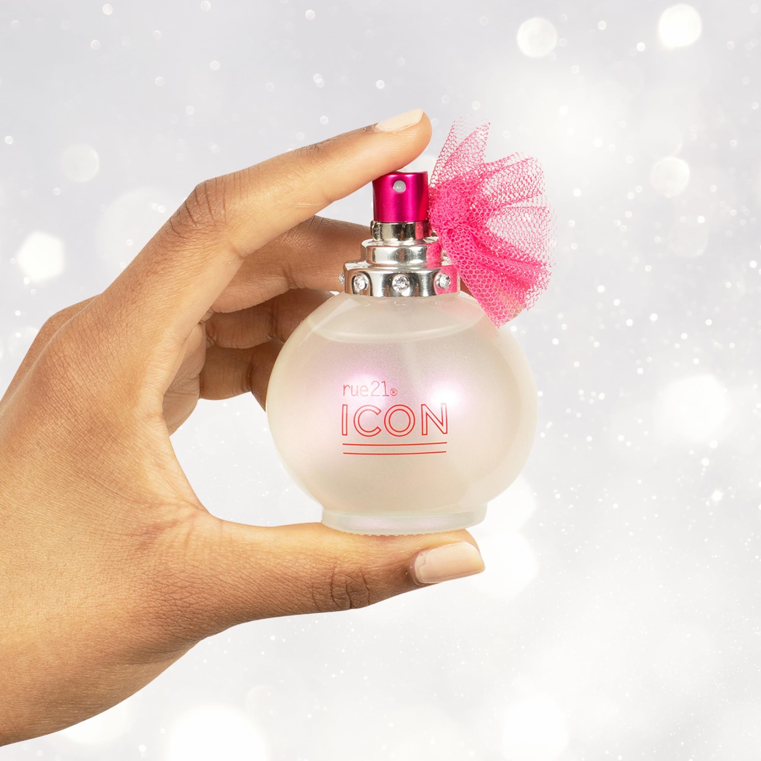 Rue 21 Icon Eau de Parfum – Flirty Fruity Floral Women’s Perfume, 1.7 oz