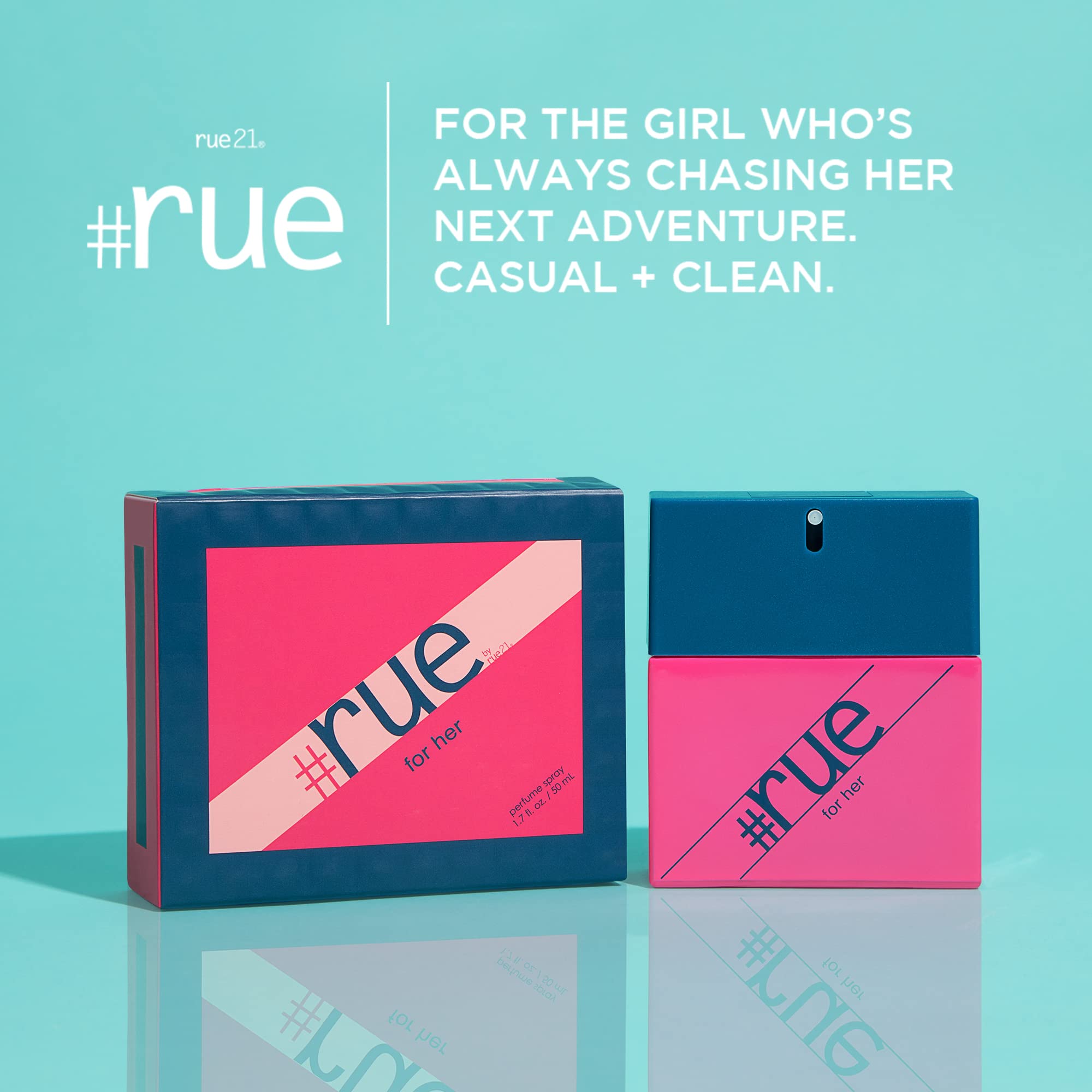 Rue 21 Rue Eau De Parfum for Women — Green Floral Everyday Fragrance