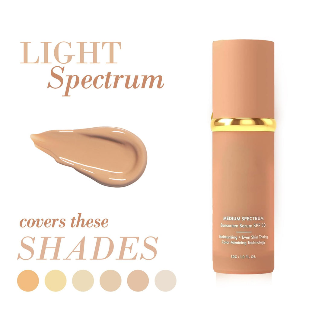 Rulinal Foundation 4 in 1 – Medium Spectrum SPF 50+ Hydrating Color-Changing Foundation