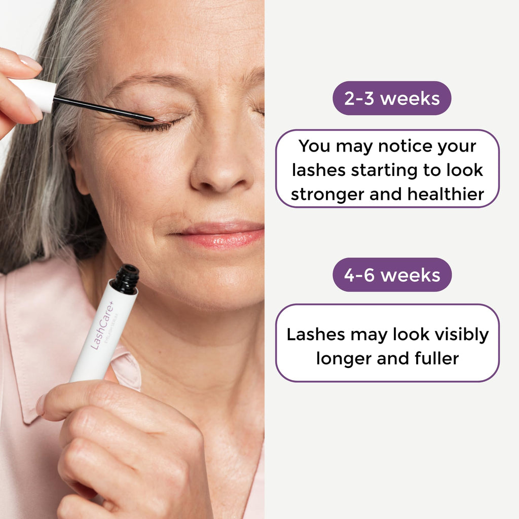 Rumi Cosmetiques LashCare+ Eyelash Enhancing Serum — Longer, Fuller Lashes in 12 Weeks (Sensitive Eyes)