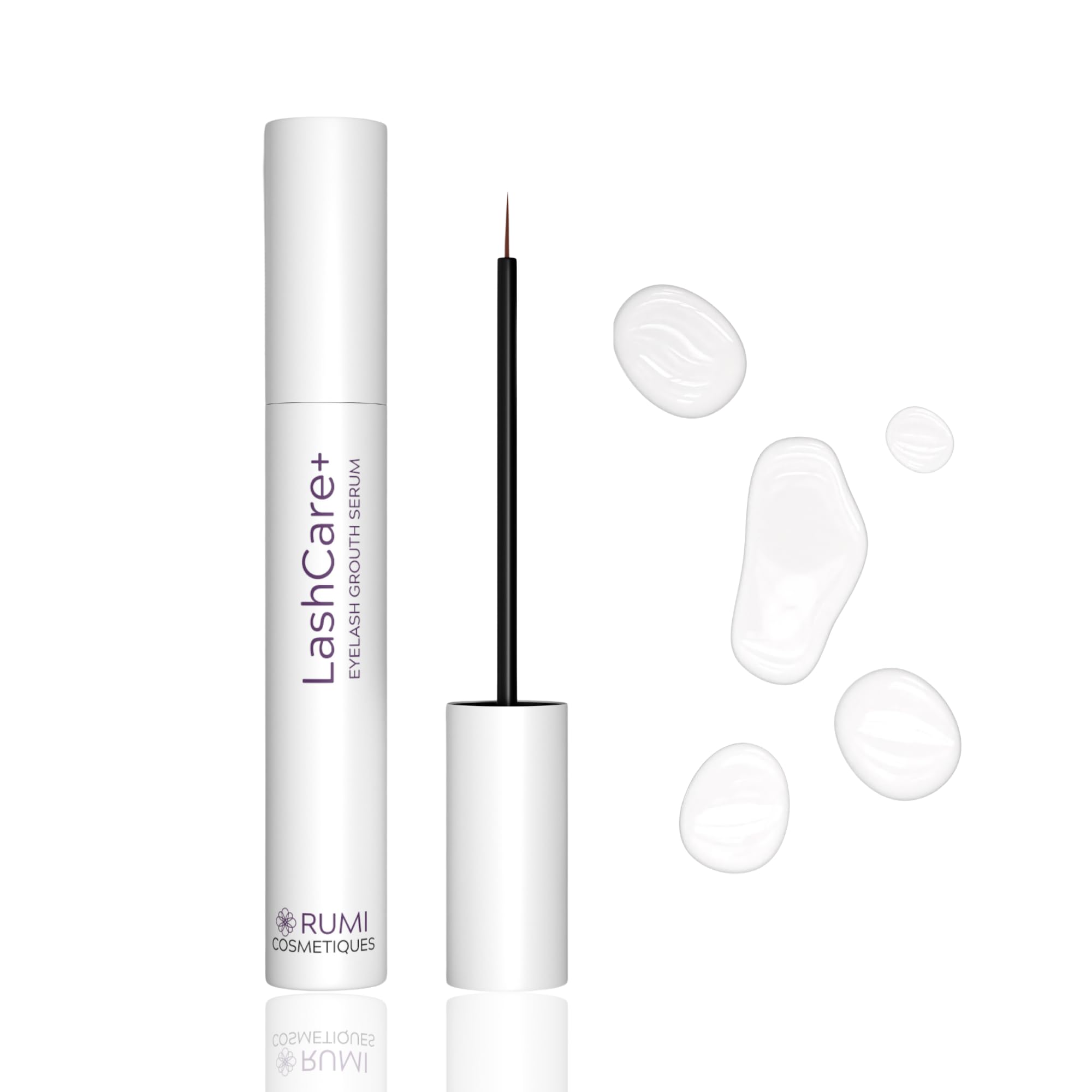 Rumi Cosmetiques LashCare+ Eyelash Enhancing Serum — Longer, Fuller Lashes in 12 Weeks (Sensitive Eyes)