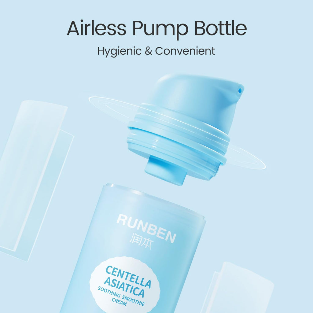 RUNBEN After Sun Gel with 70% Centella – Cooling & Gentle Relief (2.64 oz)
