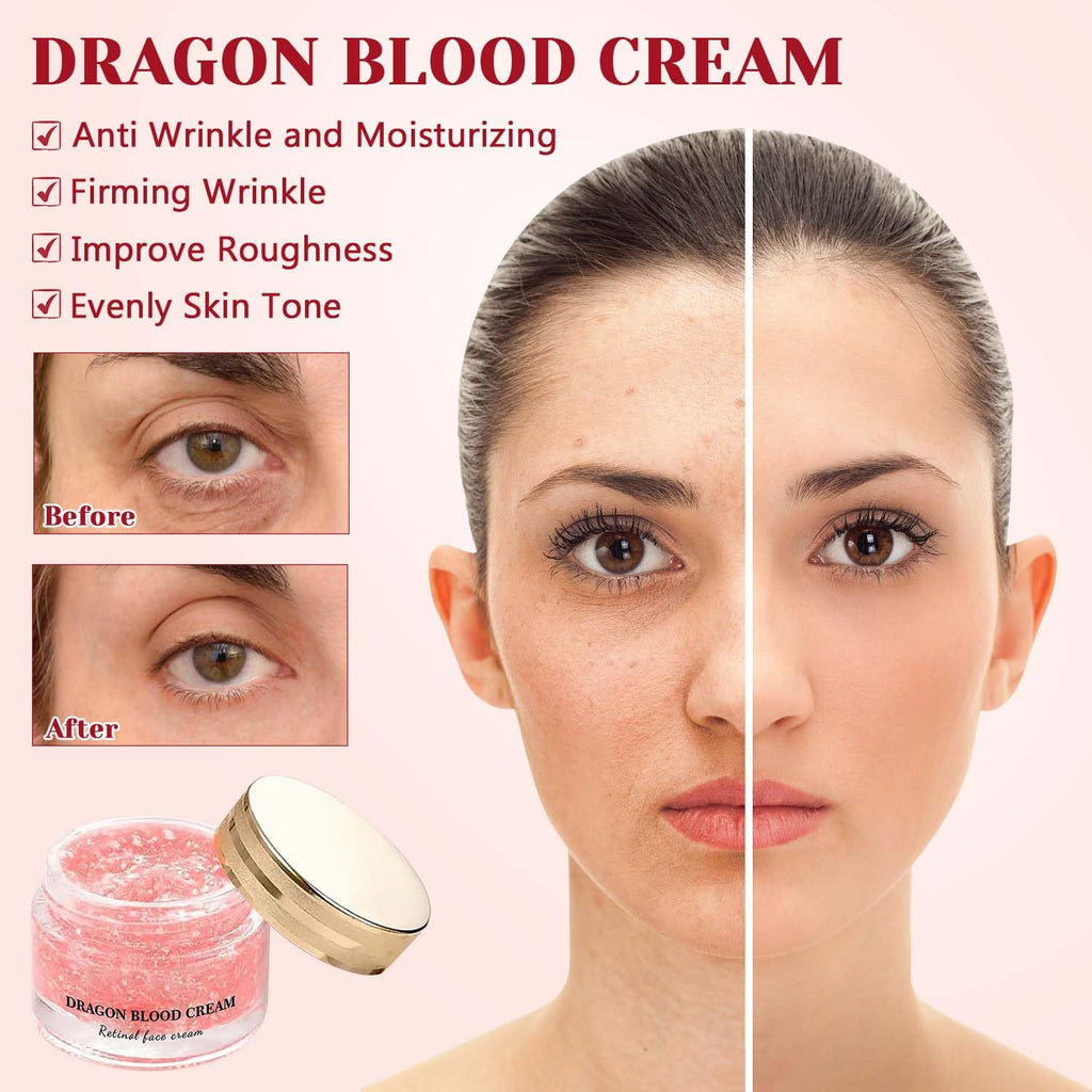 RunBuxd Dragons Blood Easy Cream – Retinol Face Cream for Firming & Nourishing (2 Pcs)